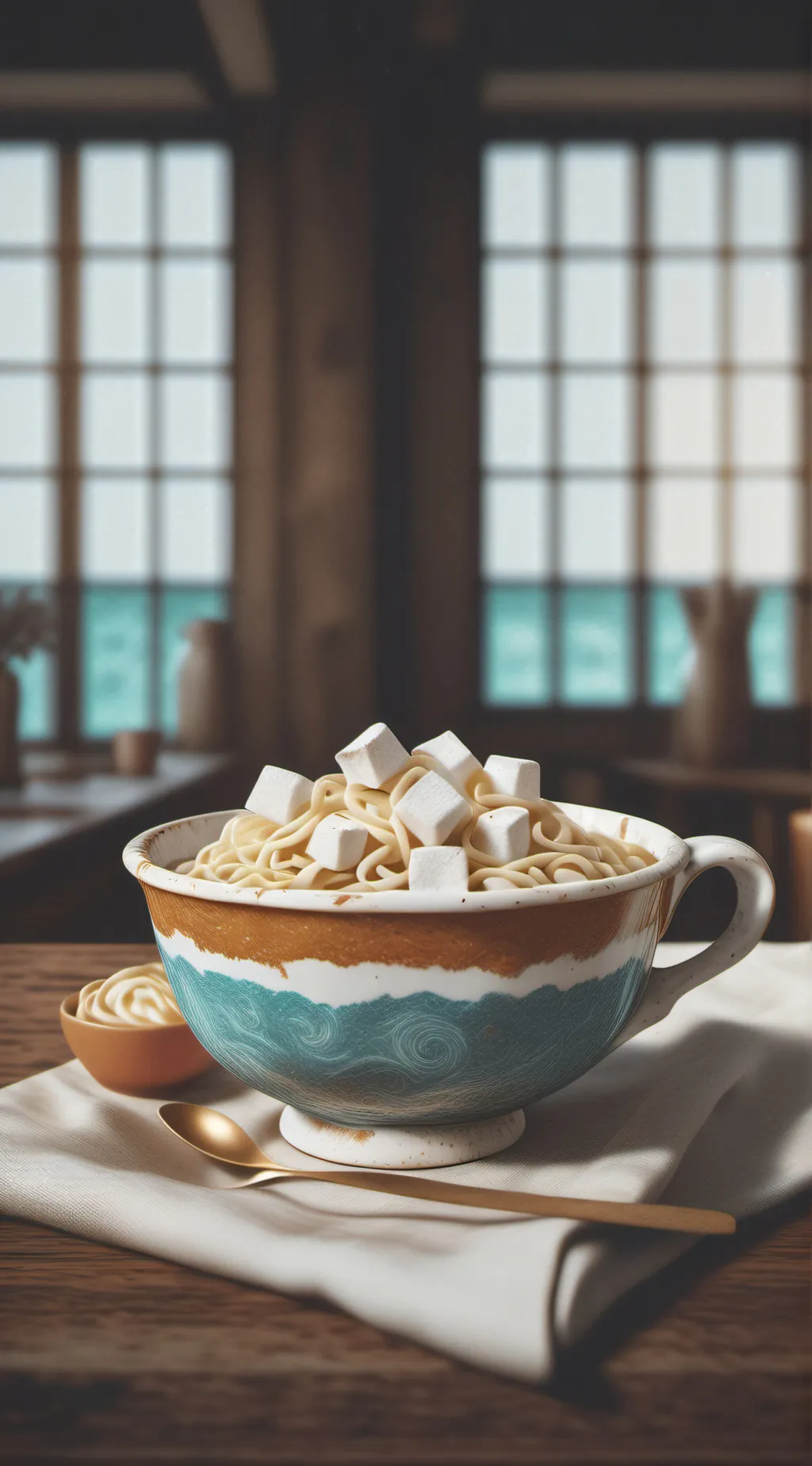 ai character: forbidden ramen background