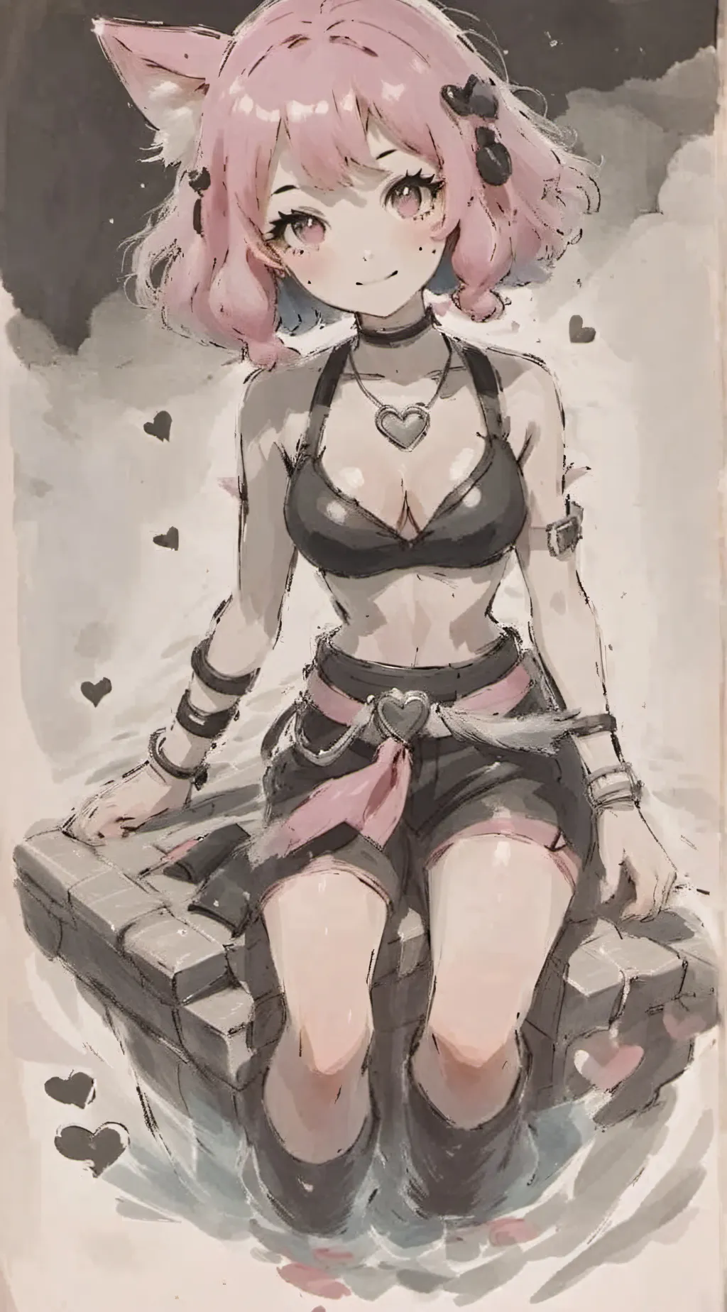 ai character: Megan  background