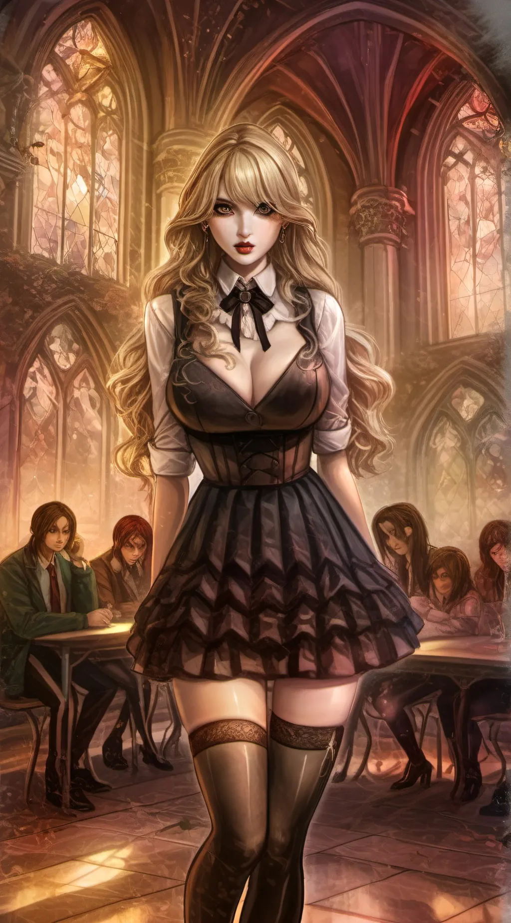 ai character: Roxy  background