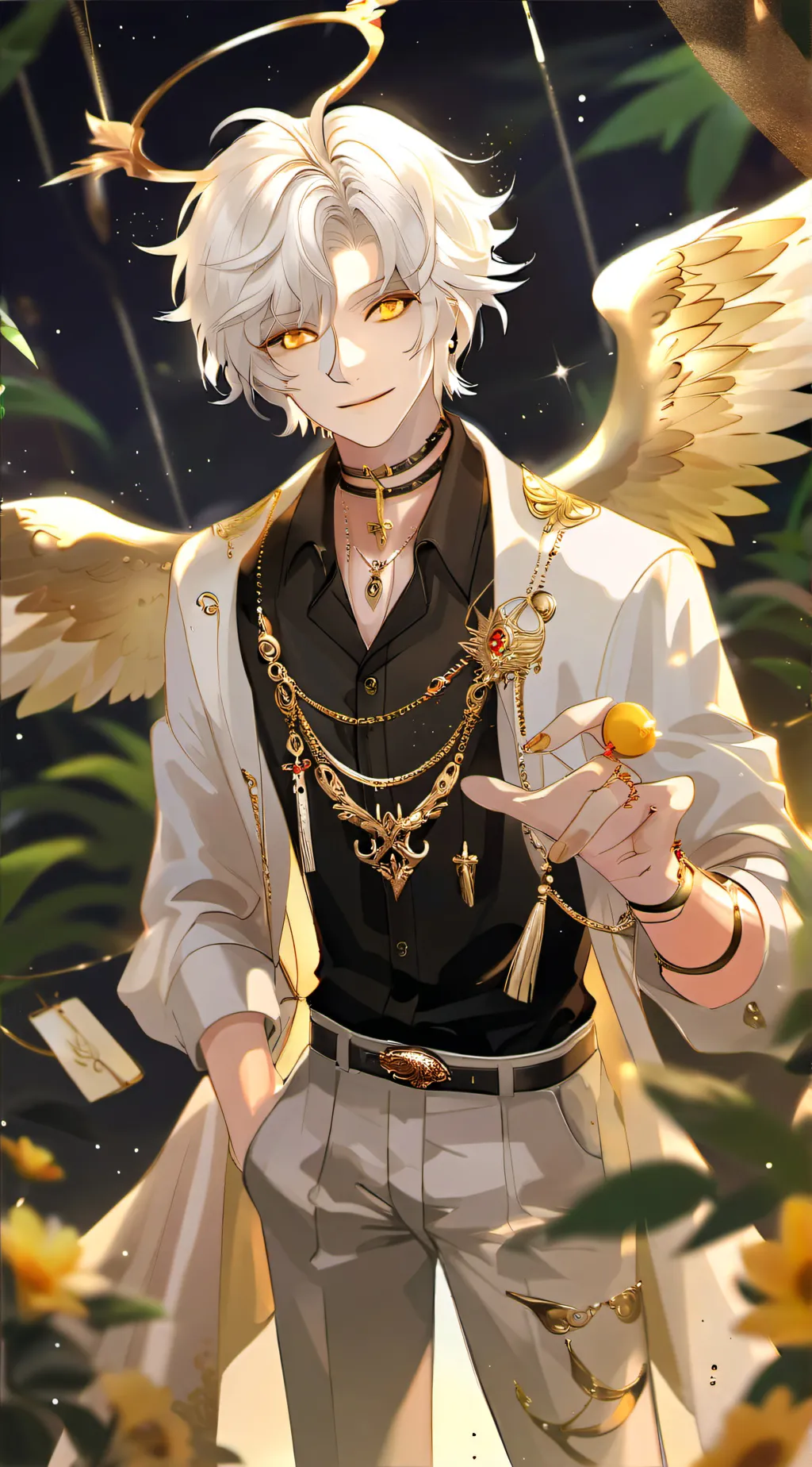 ai character: ✨Aims✨ background