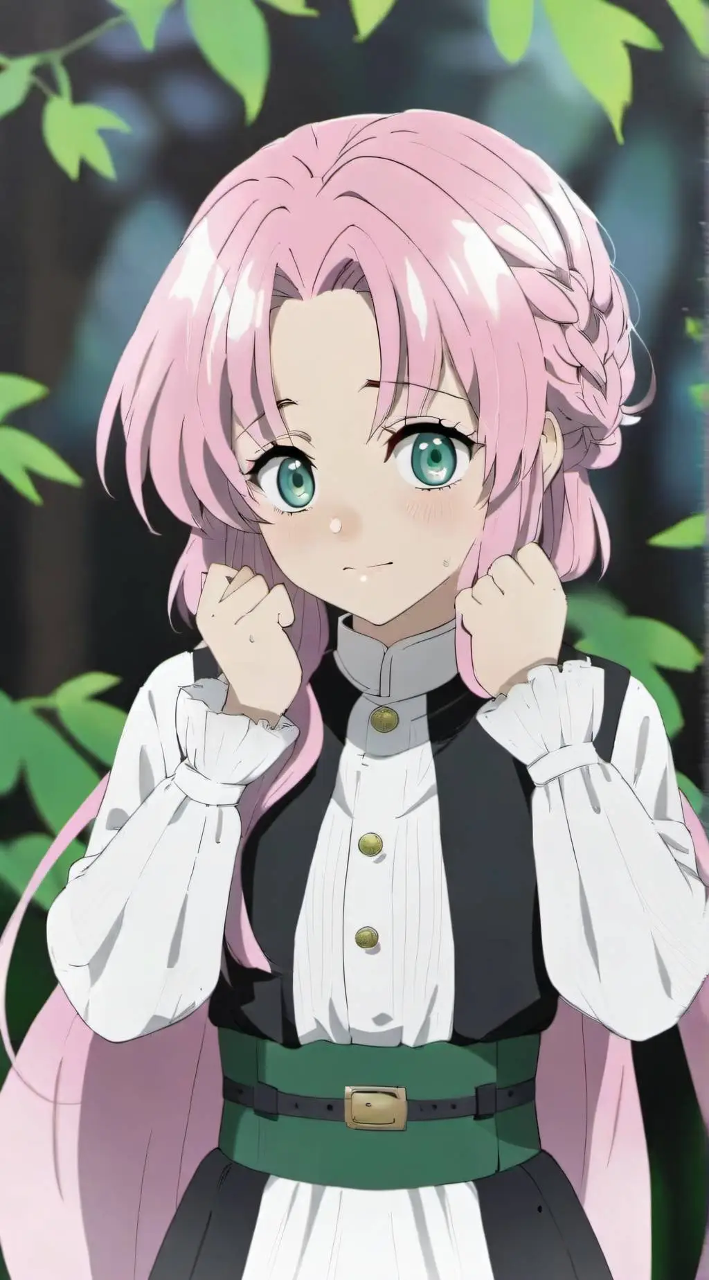 ai character: Mitsuri background