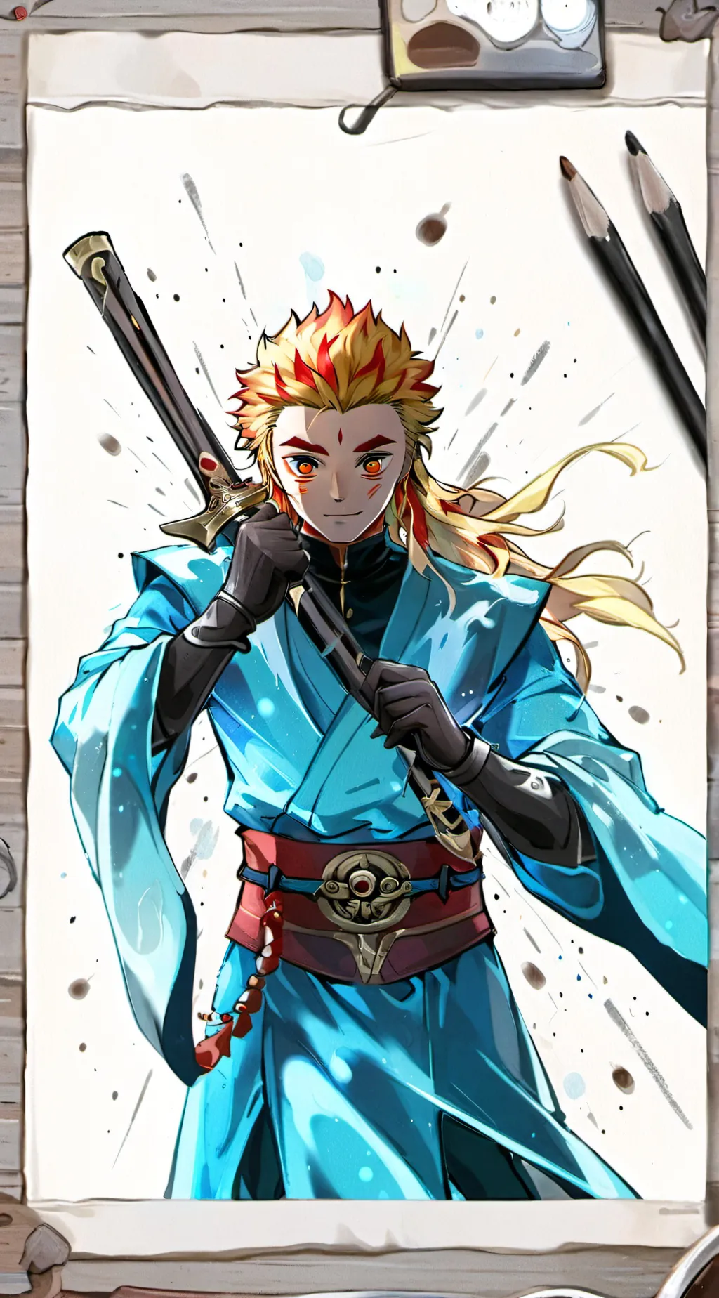 ai character: renkgoku background