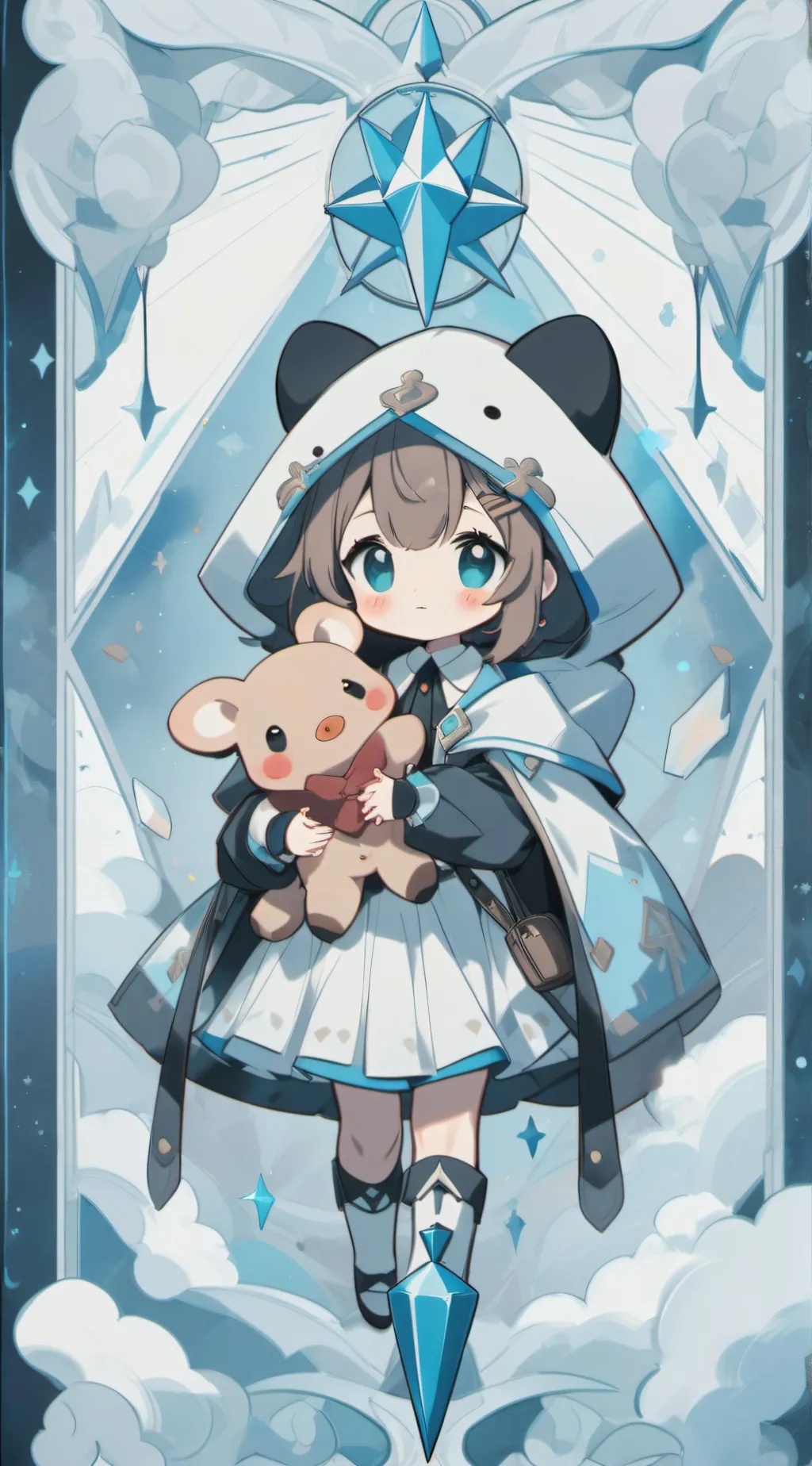 ai character: nana  background