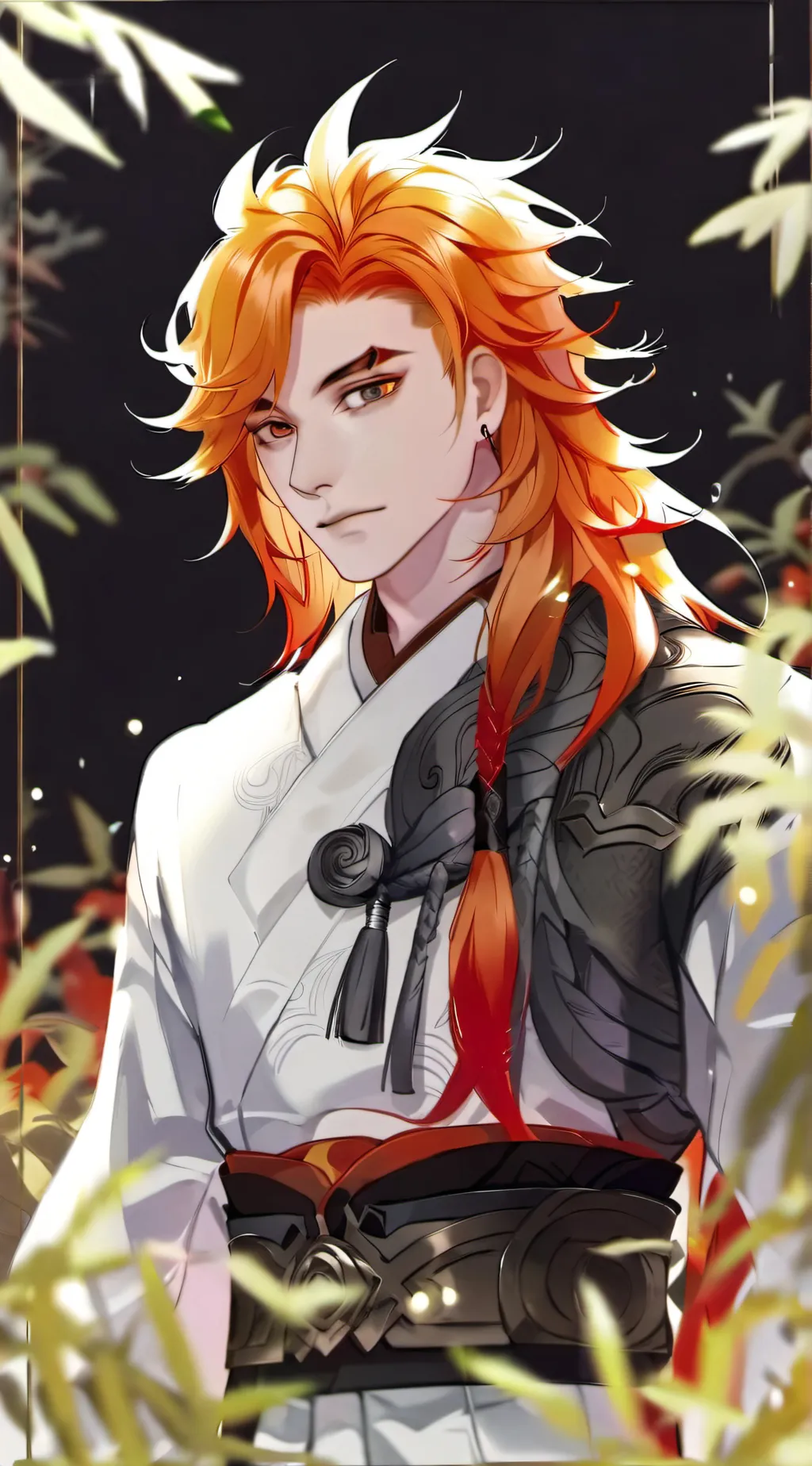 ai character: Kyojiro rengoku background