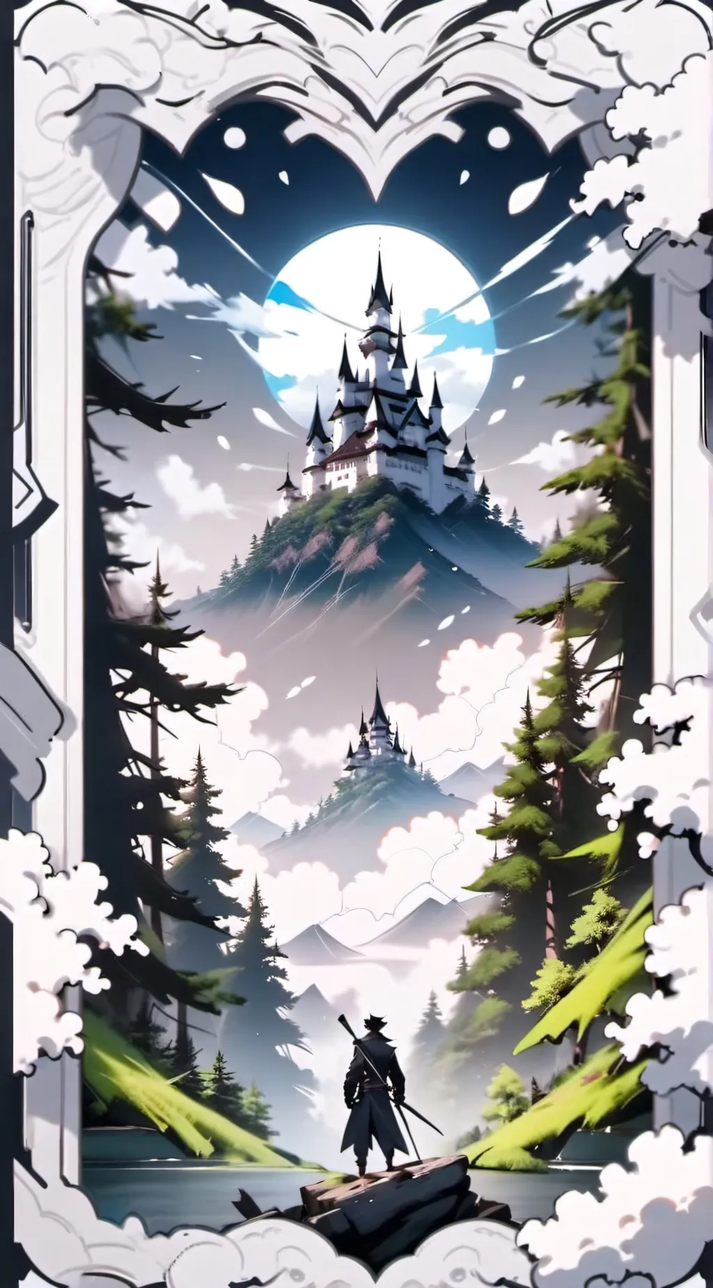 ai character: ®~•𝑴𝒉𝒂 𝑰-𝑰𝒔𝒍𝒂𝒏𝒅•~© background