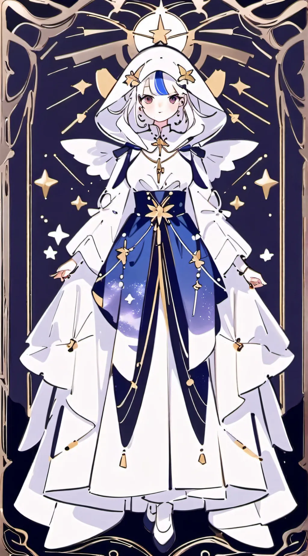 ai character: Oliver zip Edward background