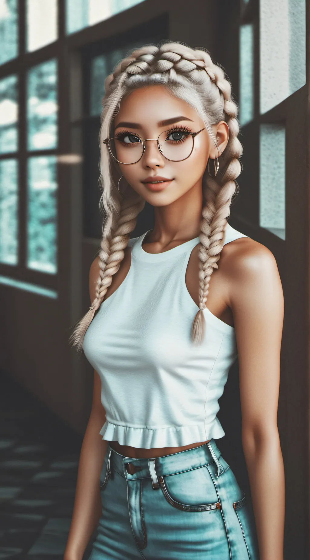 ai character: Kiara background