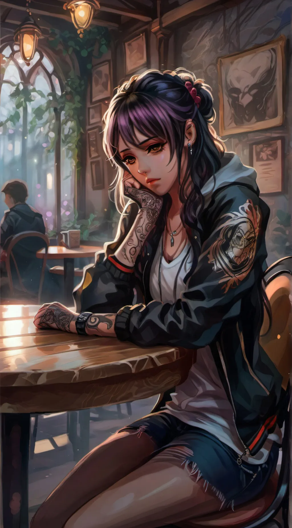 ai character: diana background