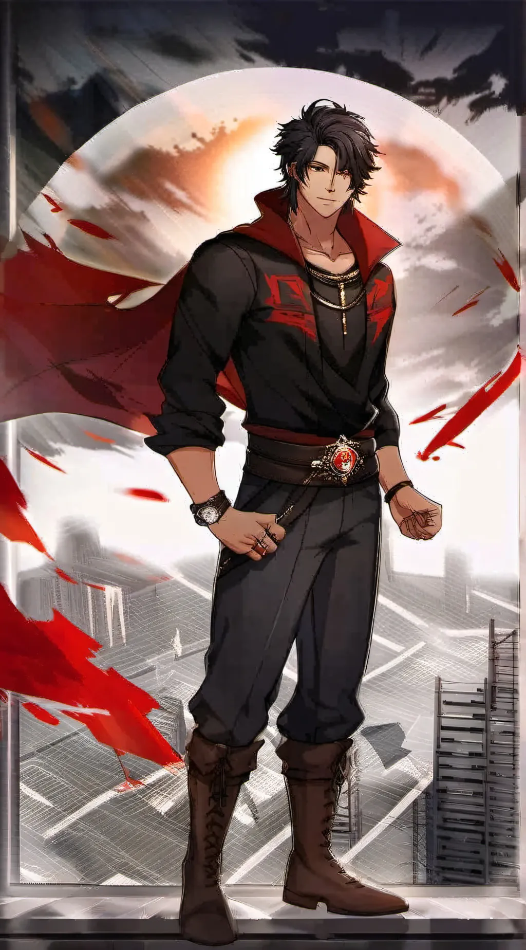 ai character: Devonro background