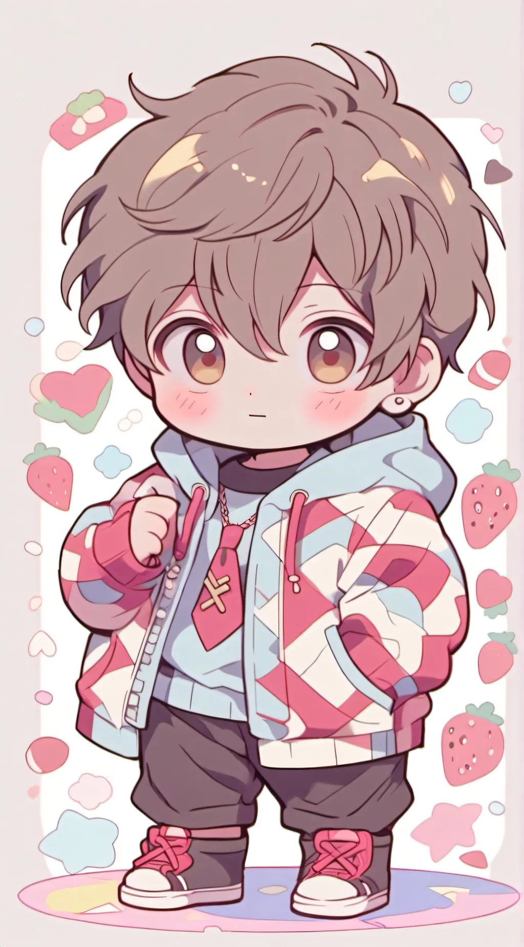 ai character: Baby Boy  background