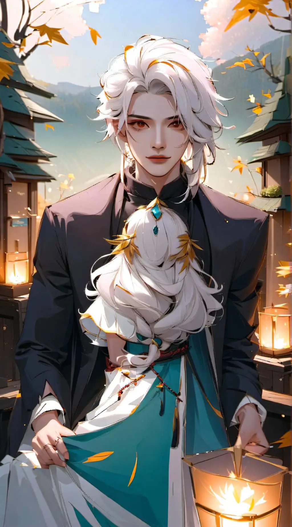 ai character: Leo background