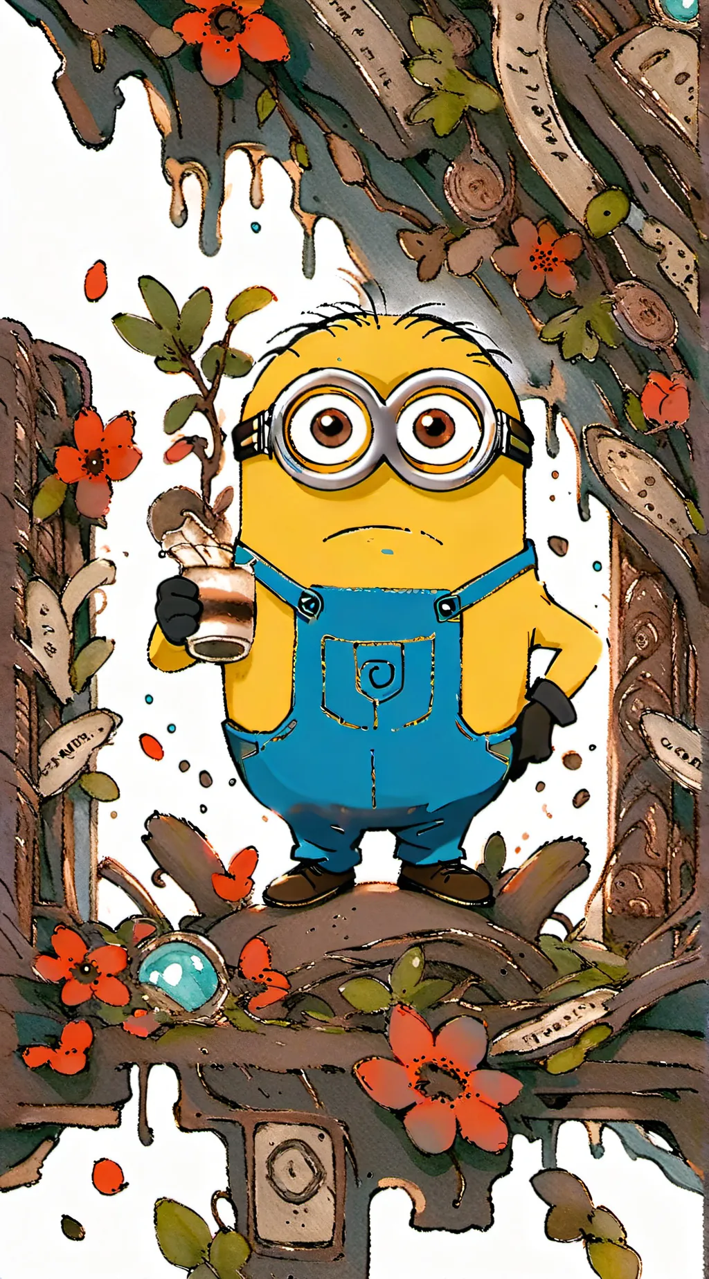 ai character: MINION background