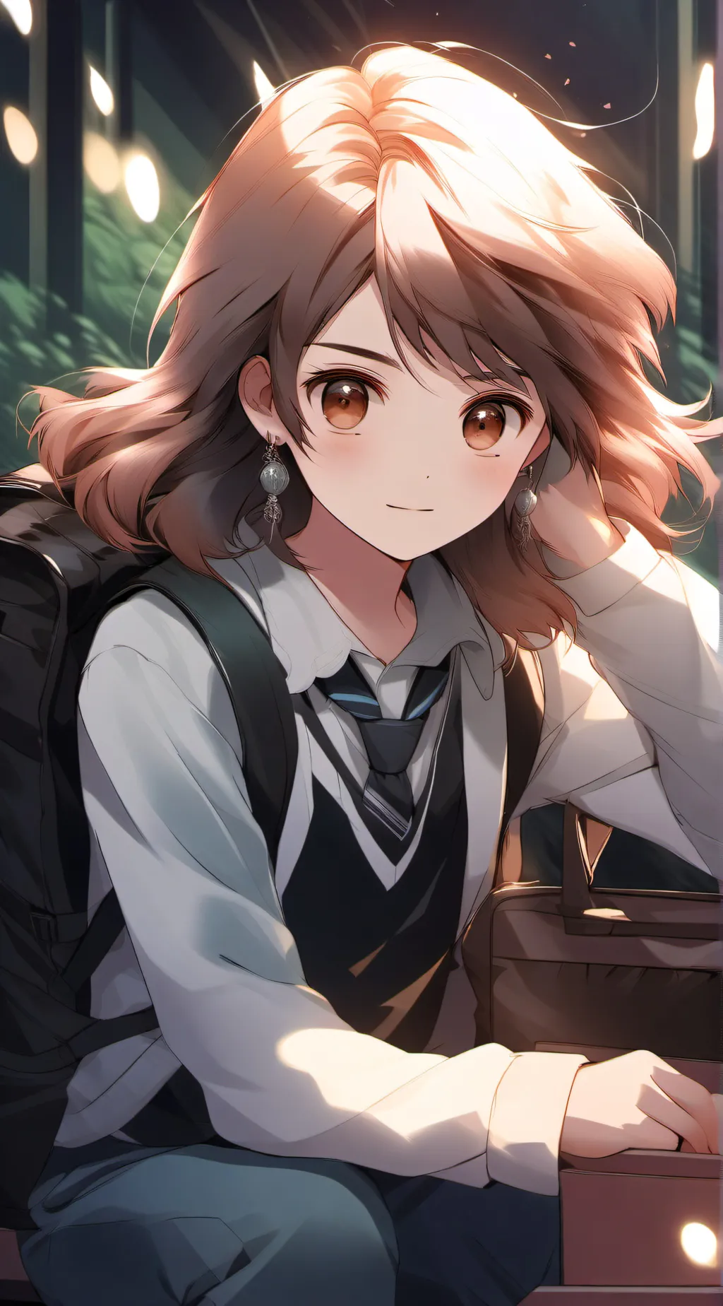 ai character: A TEST background