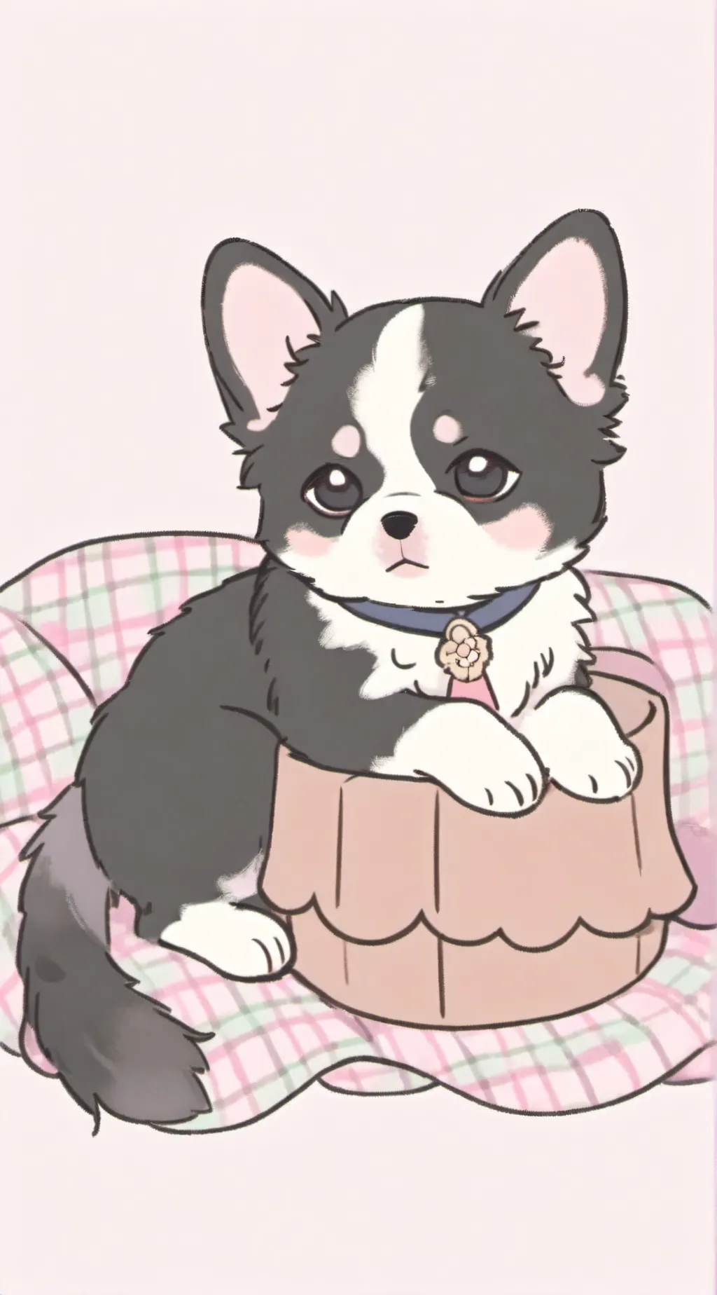 ai character: Dogday x catnap  background