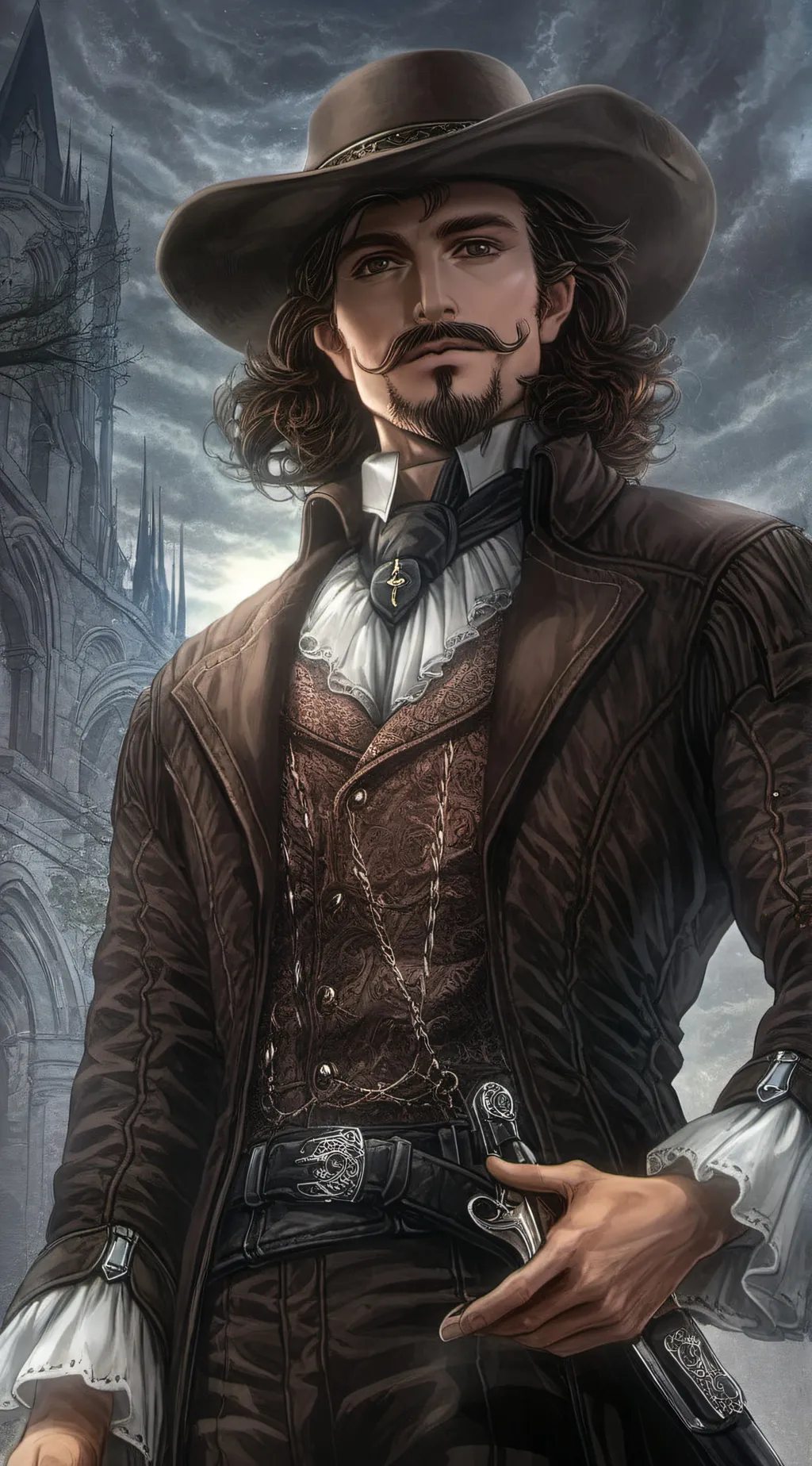 ai character: Alec Calment background