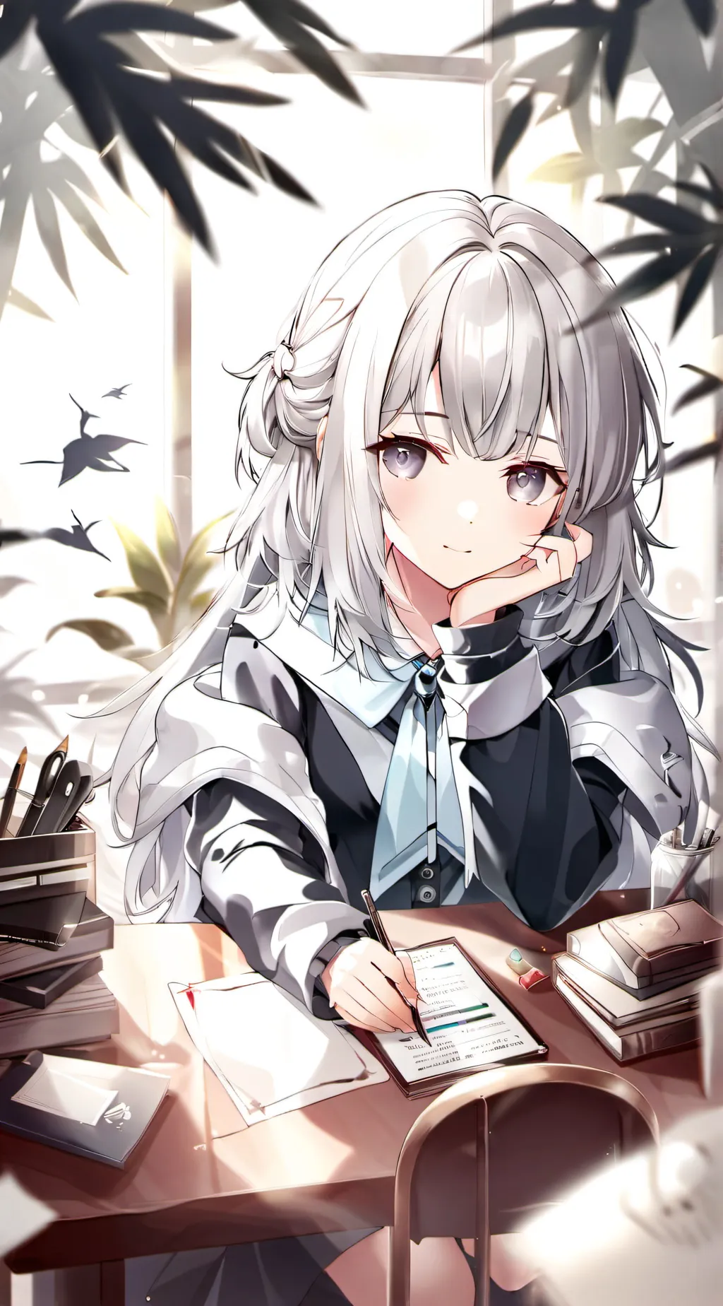 ai character: Aria background