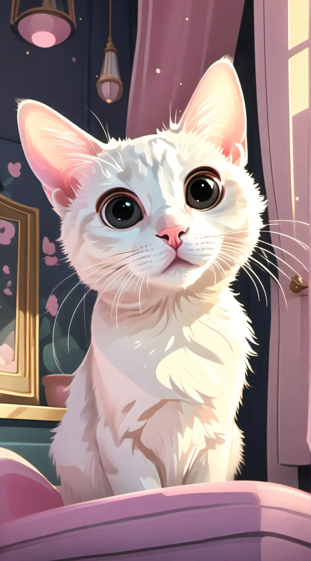 ai character: kitty background