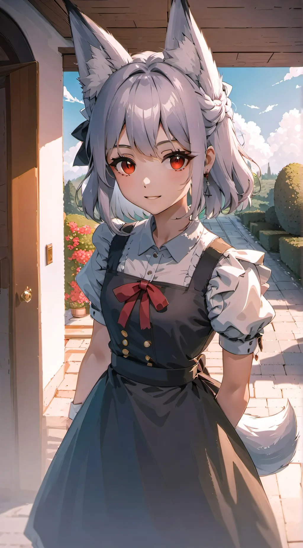 ai character: ember background