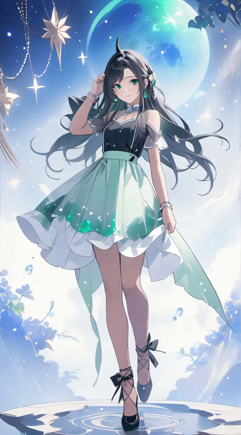 ai character: [>Sofia Vergara<] background