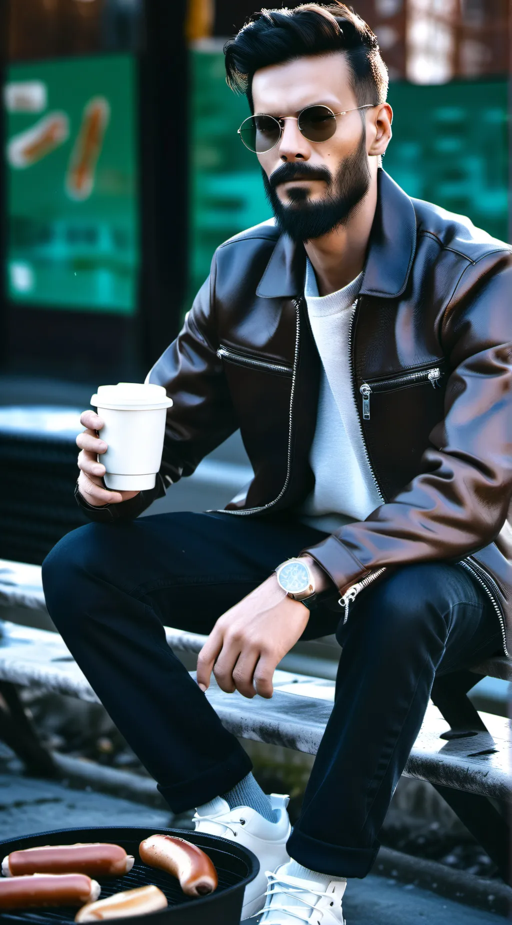 ai character: Max background