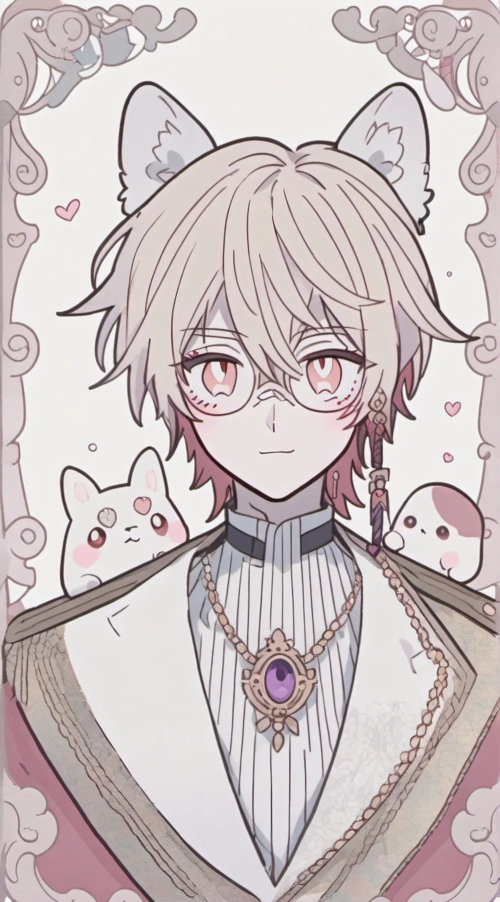 ai character: Alastorxaofie hh background