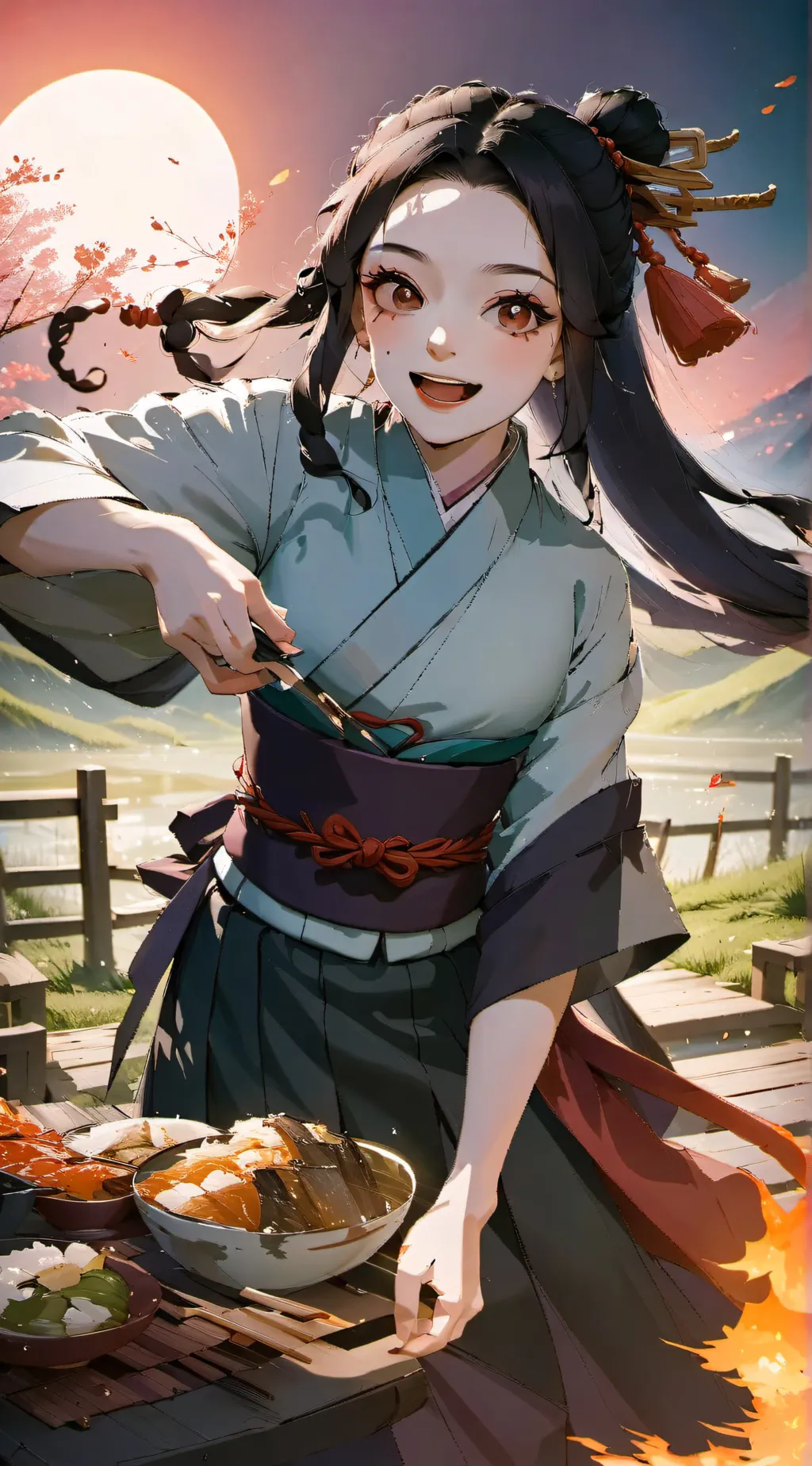 ai character: I repeat anything background