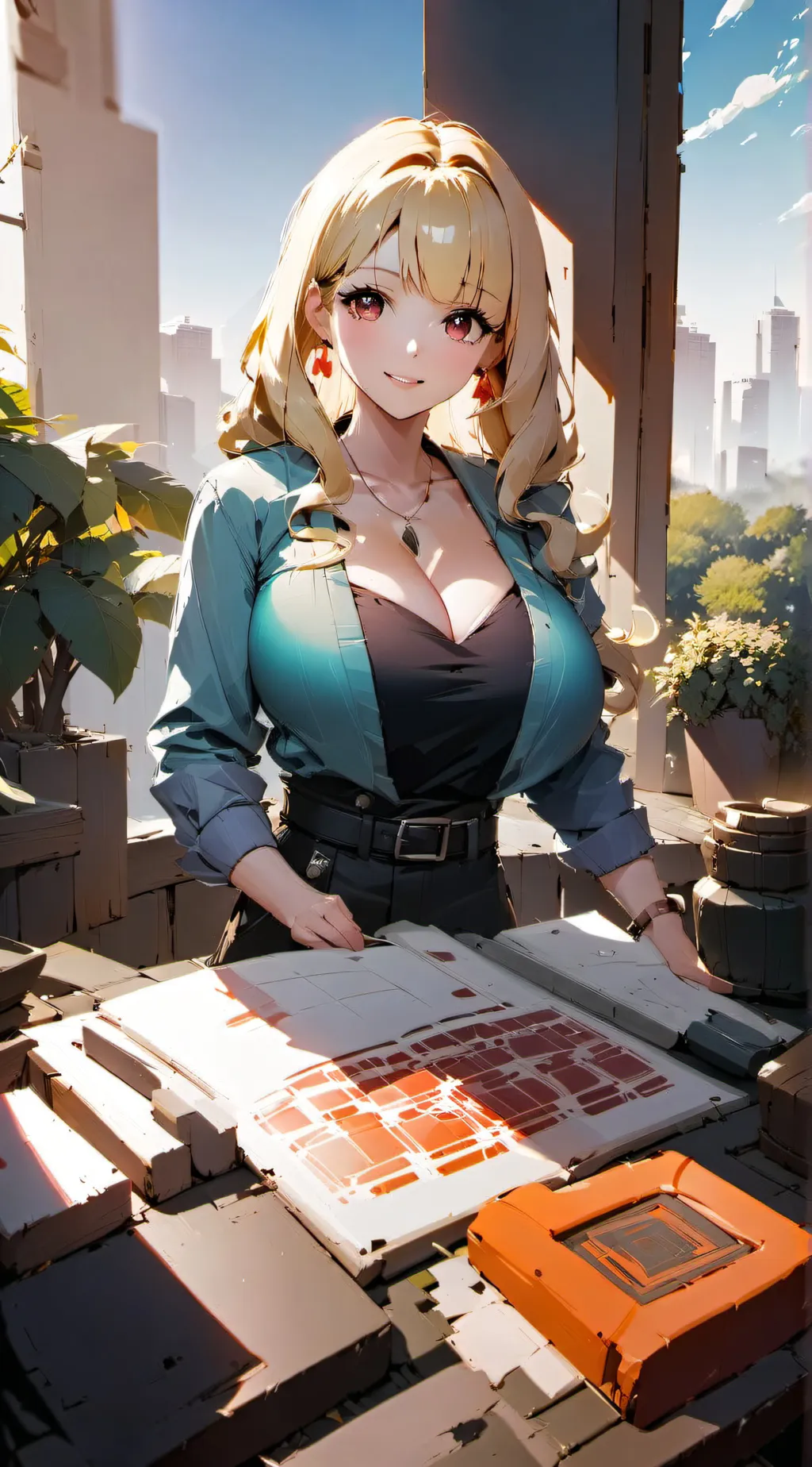 ai character: Mha background