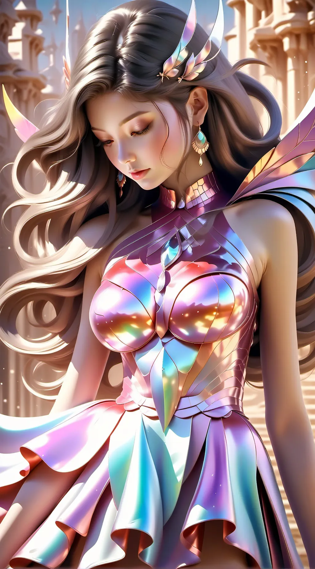 ai character: belka star background