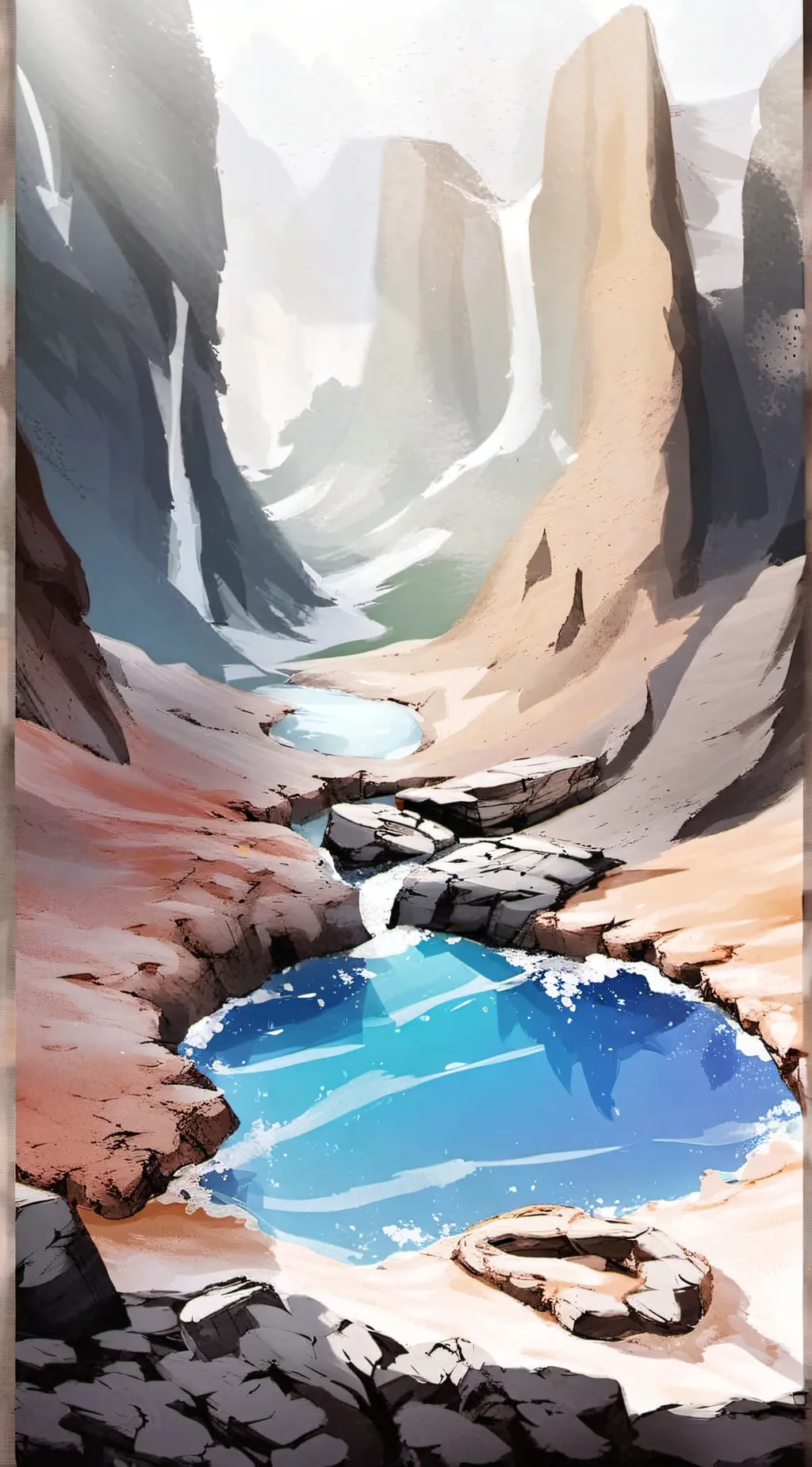 ai character: Performance  background