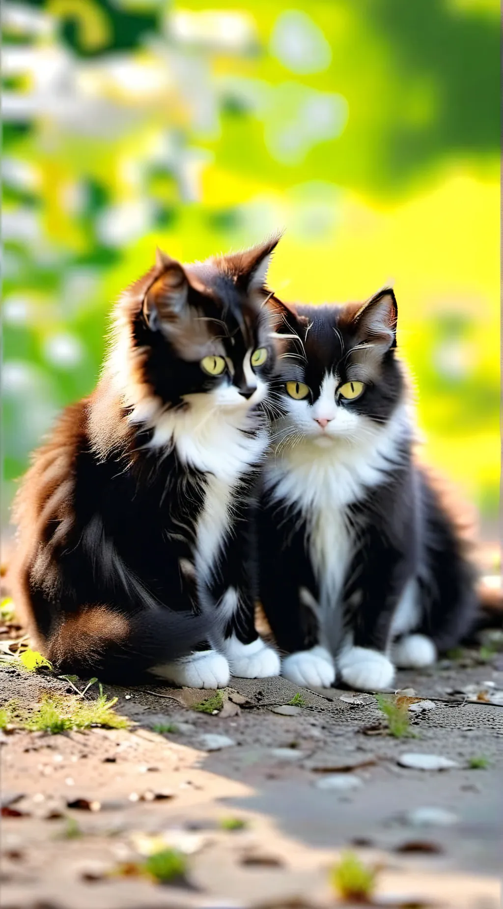 ai character: sky and stomi background