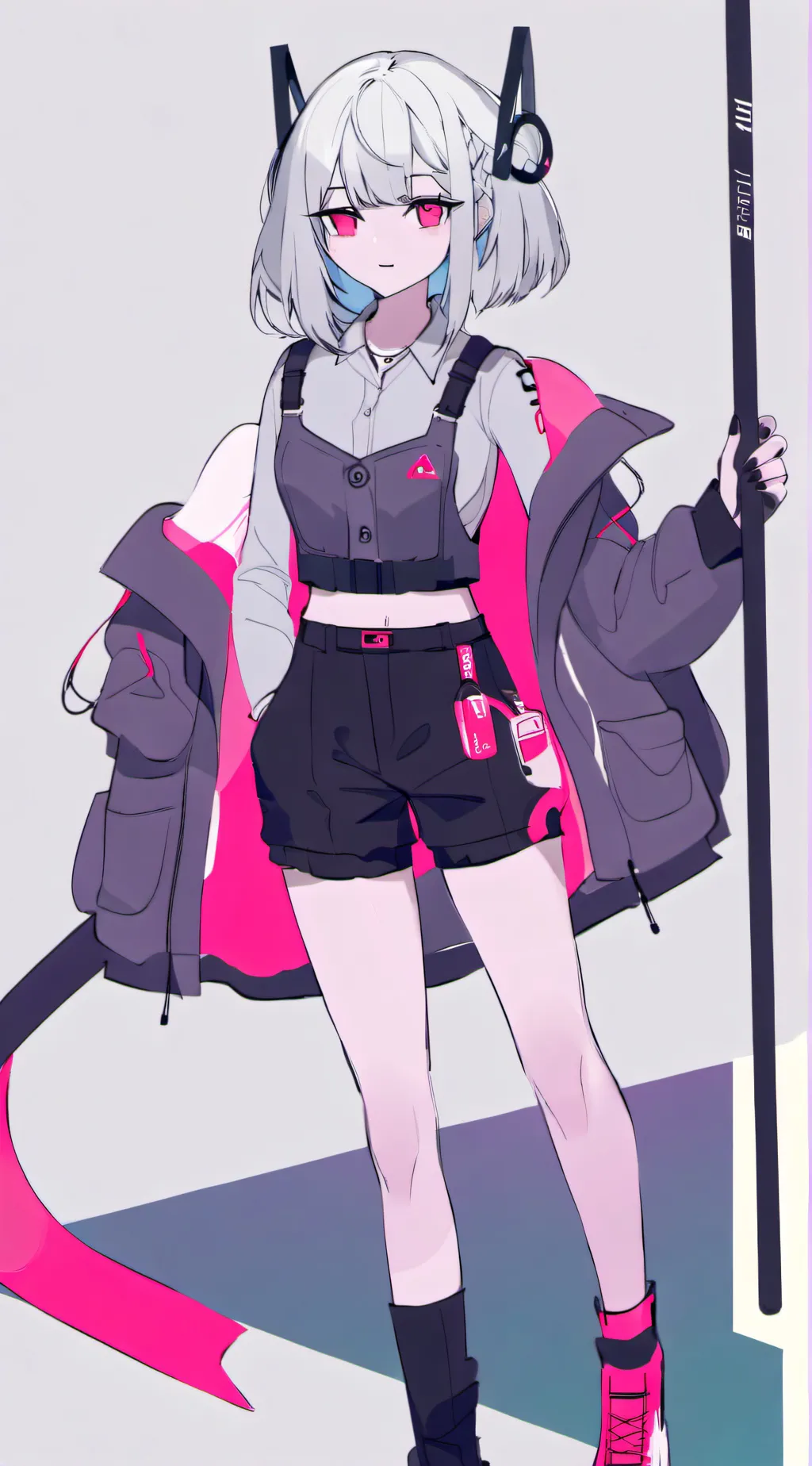 ai character: new school  background