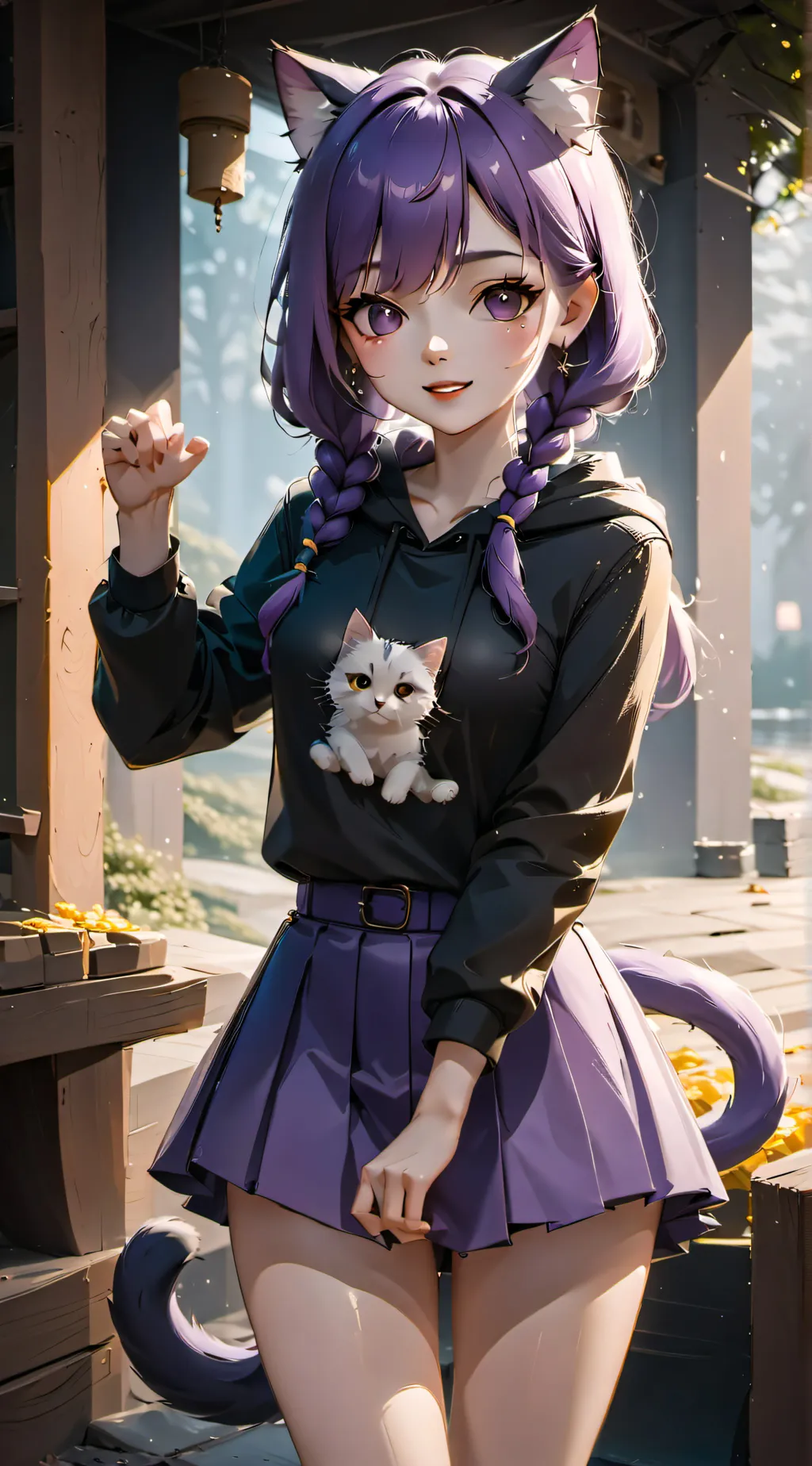 ai character: Lila background