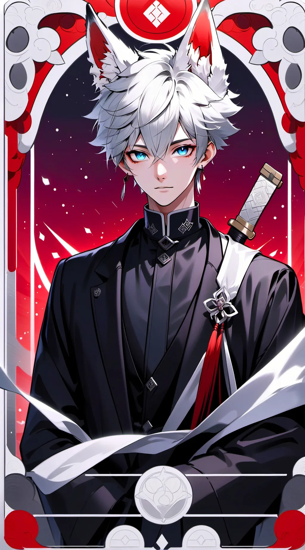 ai character: kira background