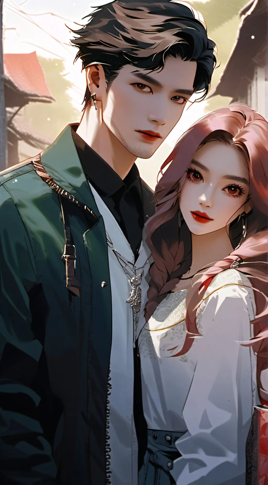 ai character: Elijah and Alisha background