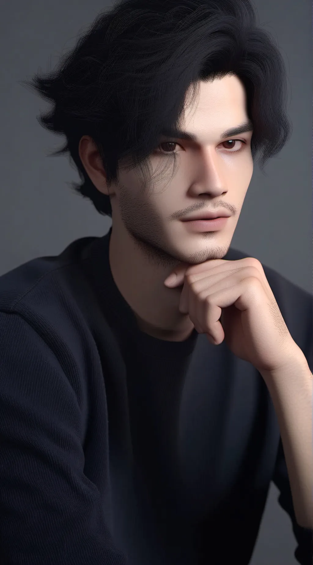 ai character: Zach background