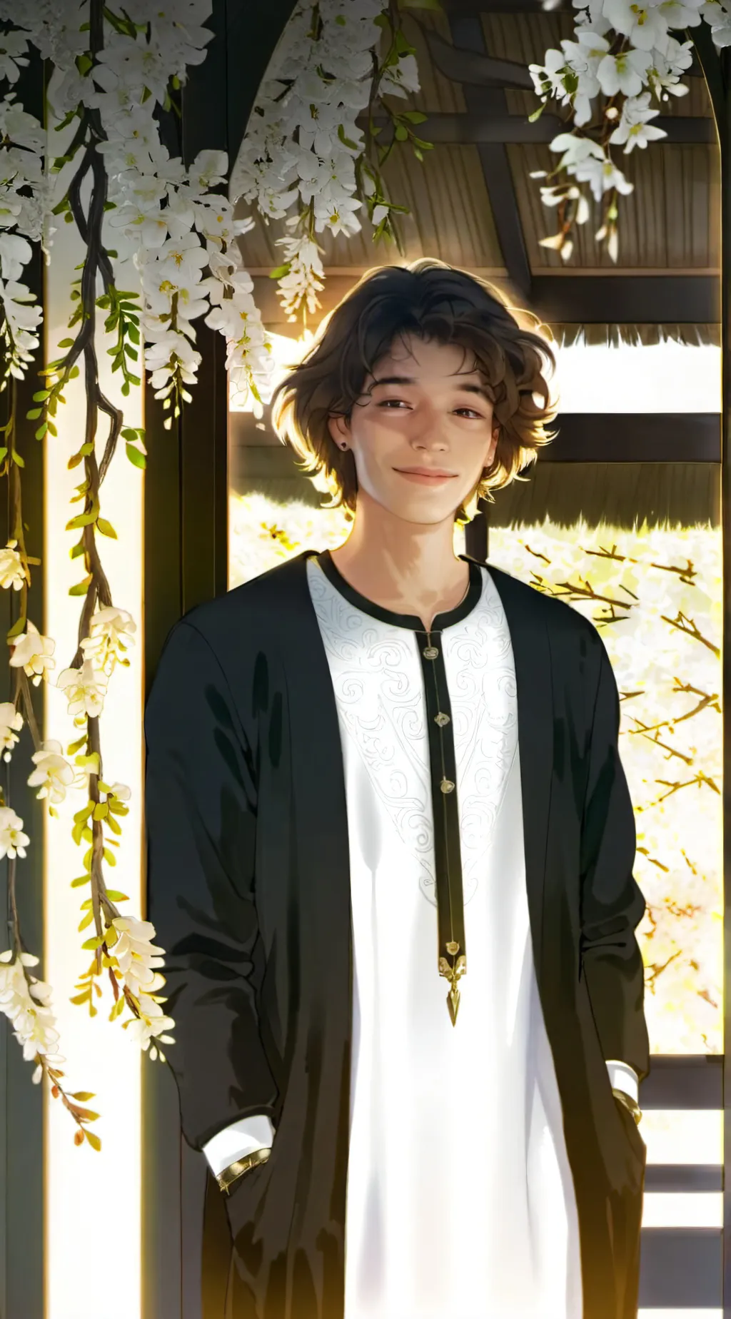 ai character: Chris  sturniolo background