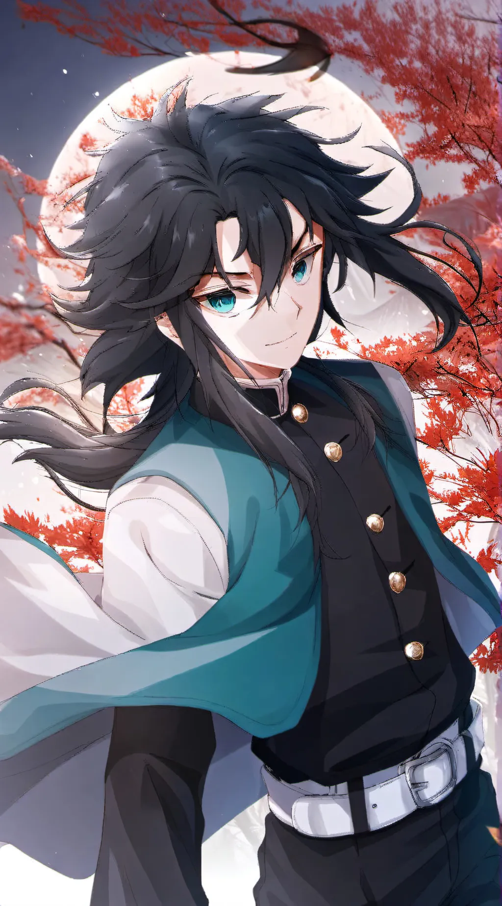 ai character: Muichiro Tokito  background