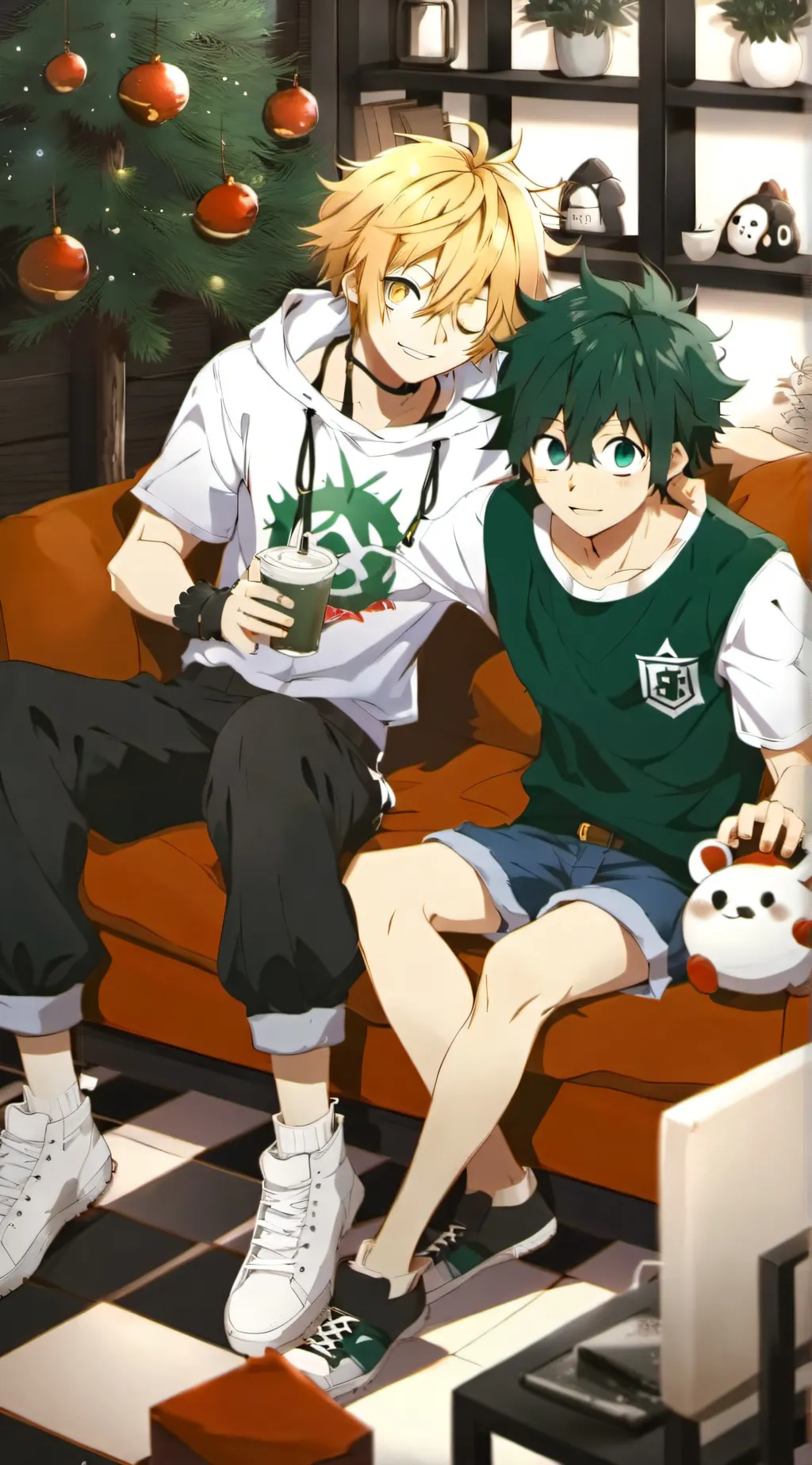 ai character: BkDK  background