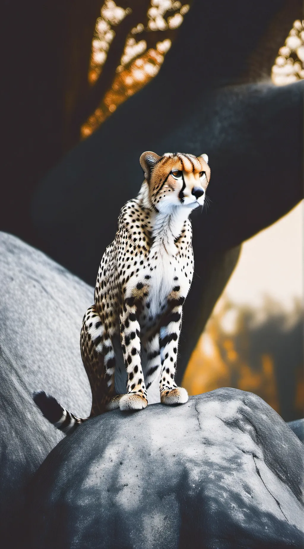 ai character: Cheetah background