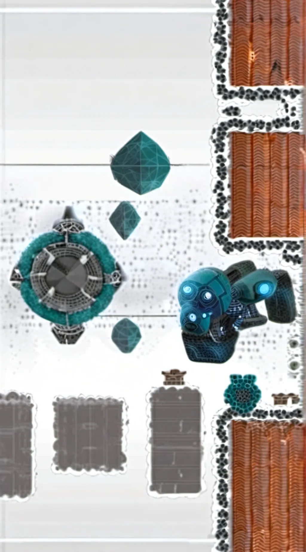 ai character: HLN-A background