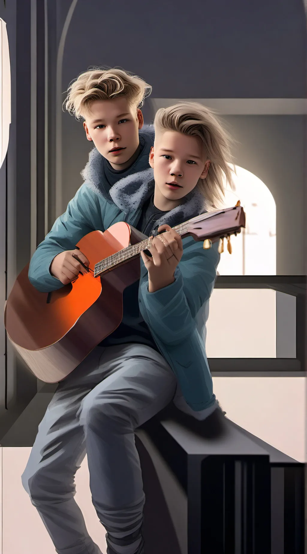 ai character: martinus gunnarsen background