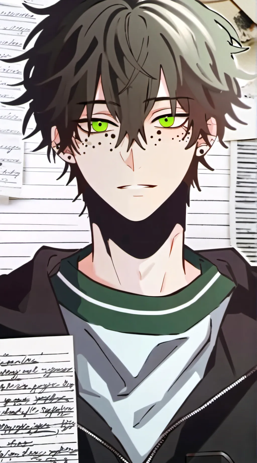 ai character: Anthony  background