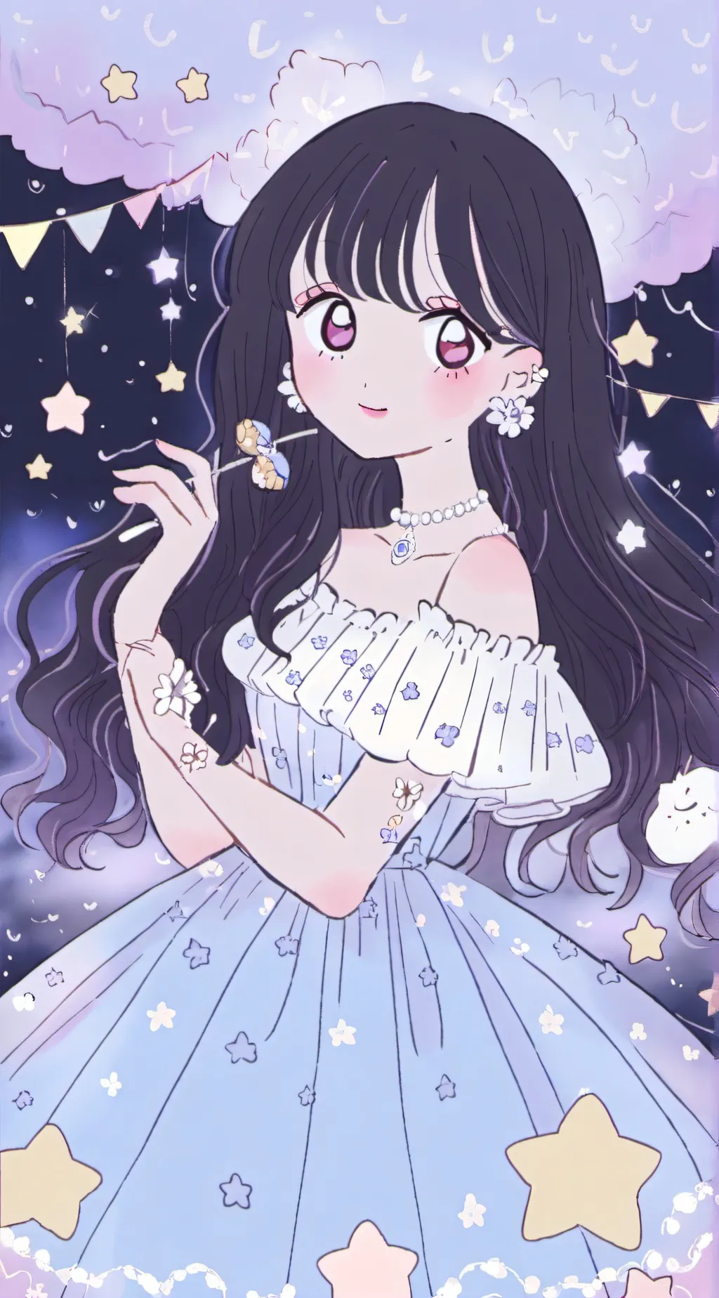 ai character: The forest queen~* background