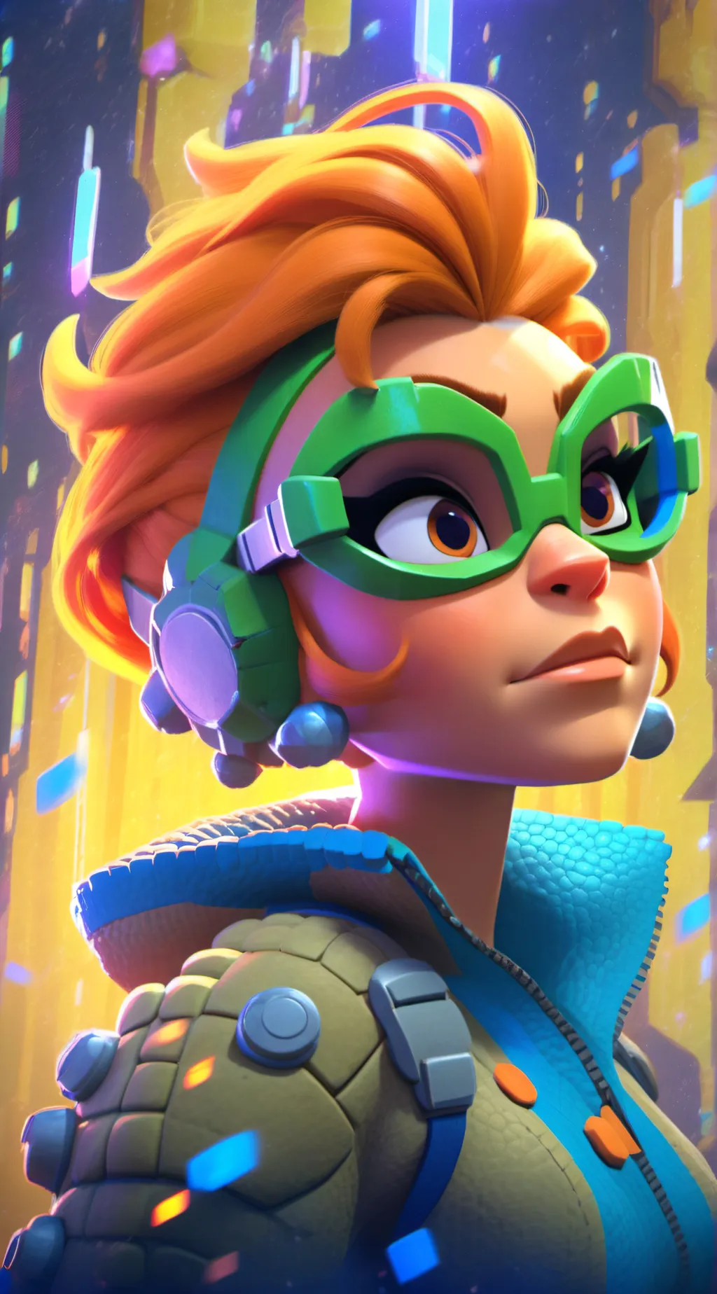 ai character: Kala the Neutrino  background