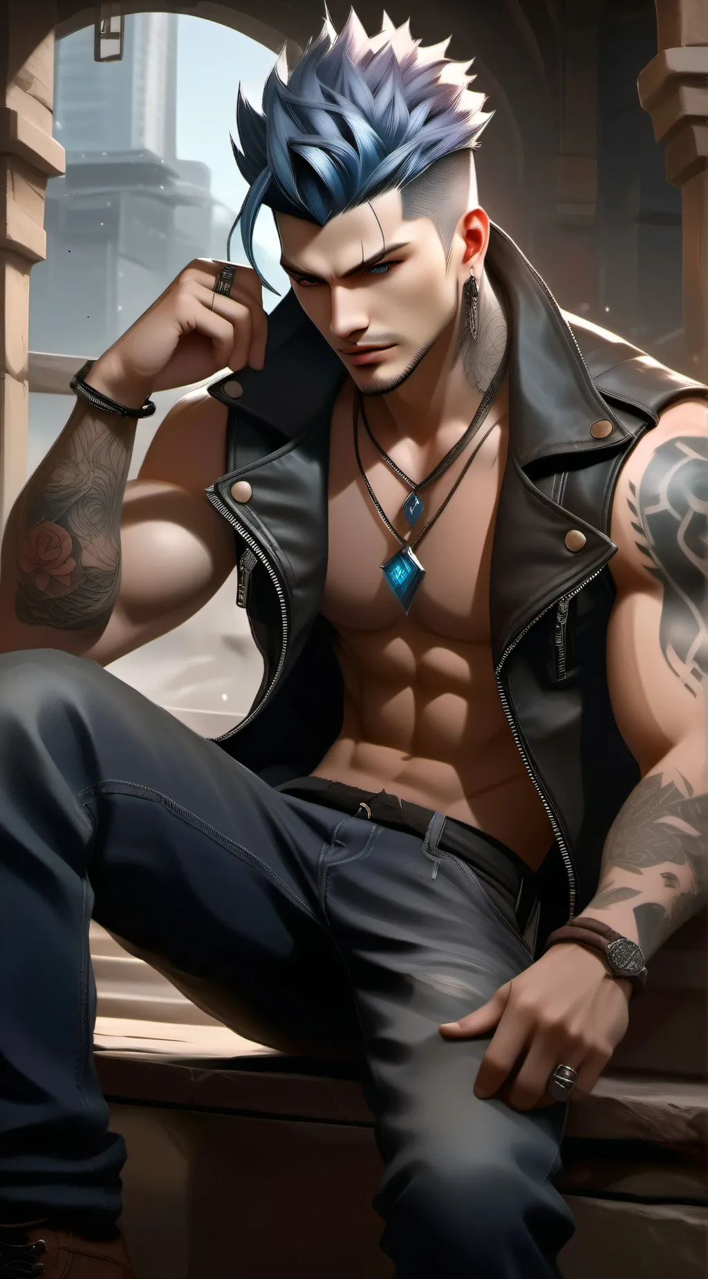 ai character: Flint Ryder background