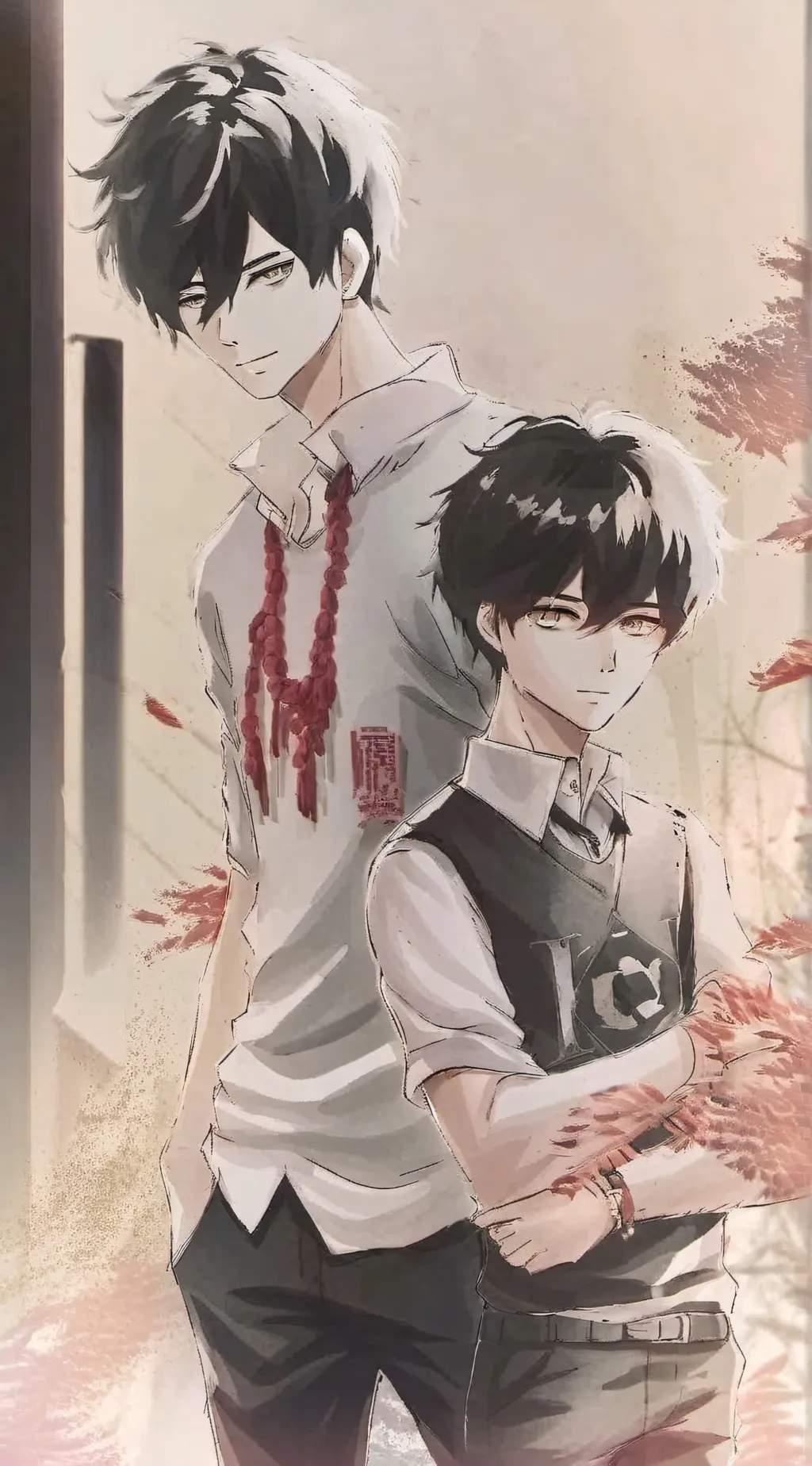 ai character: focus and jonh background