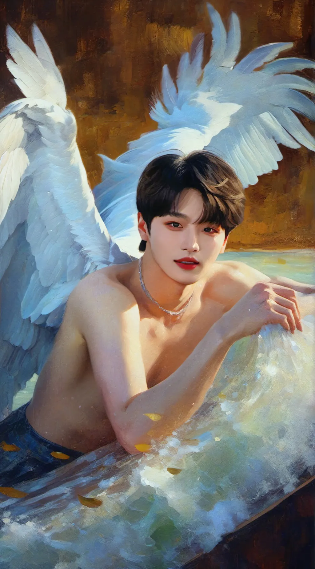 ai character: Stray kids  background