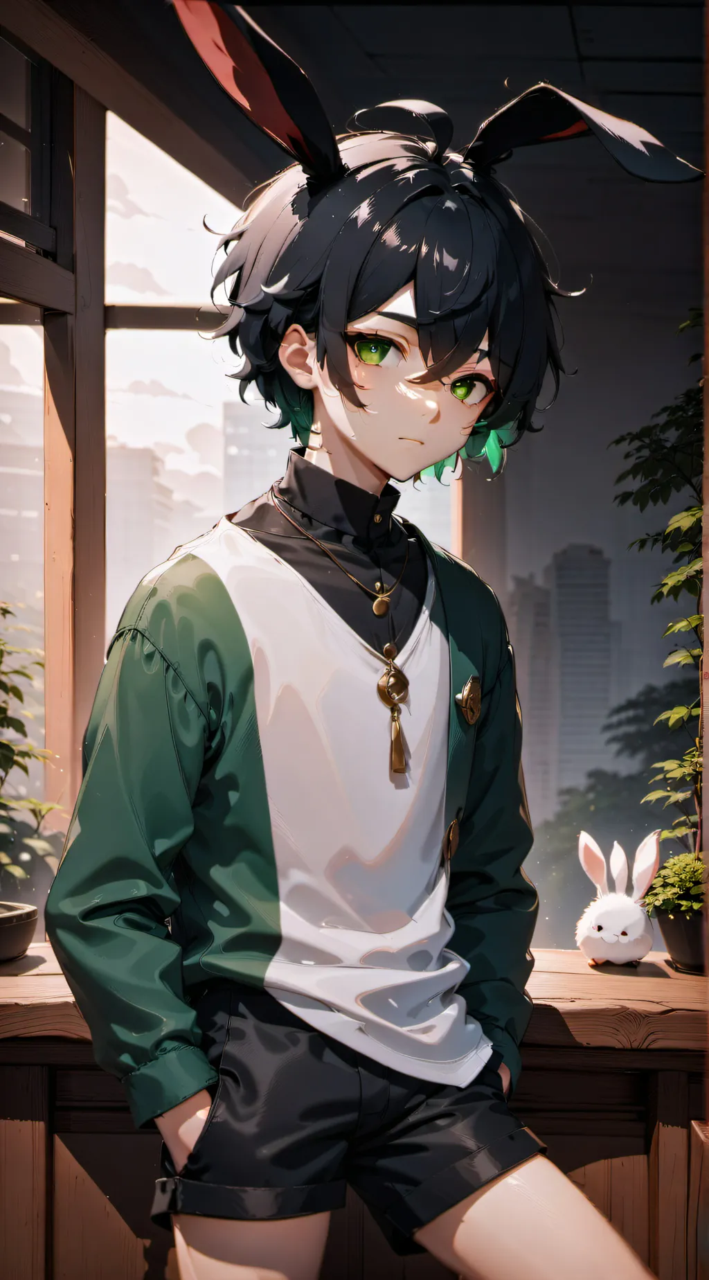 ai character: ♡Aaron♡ background