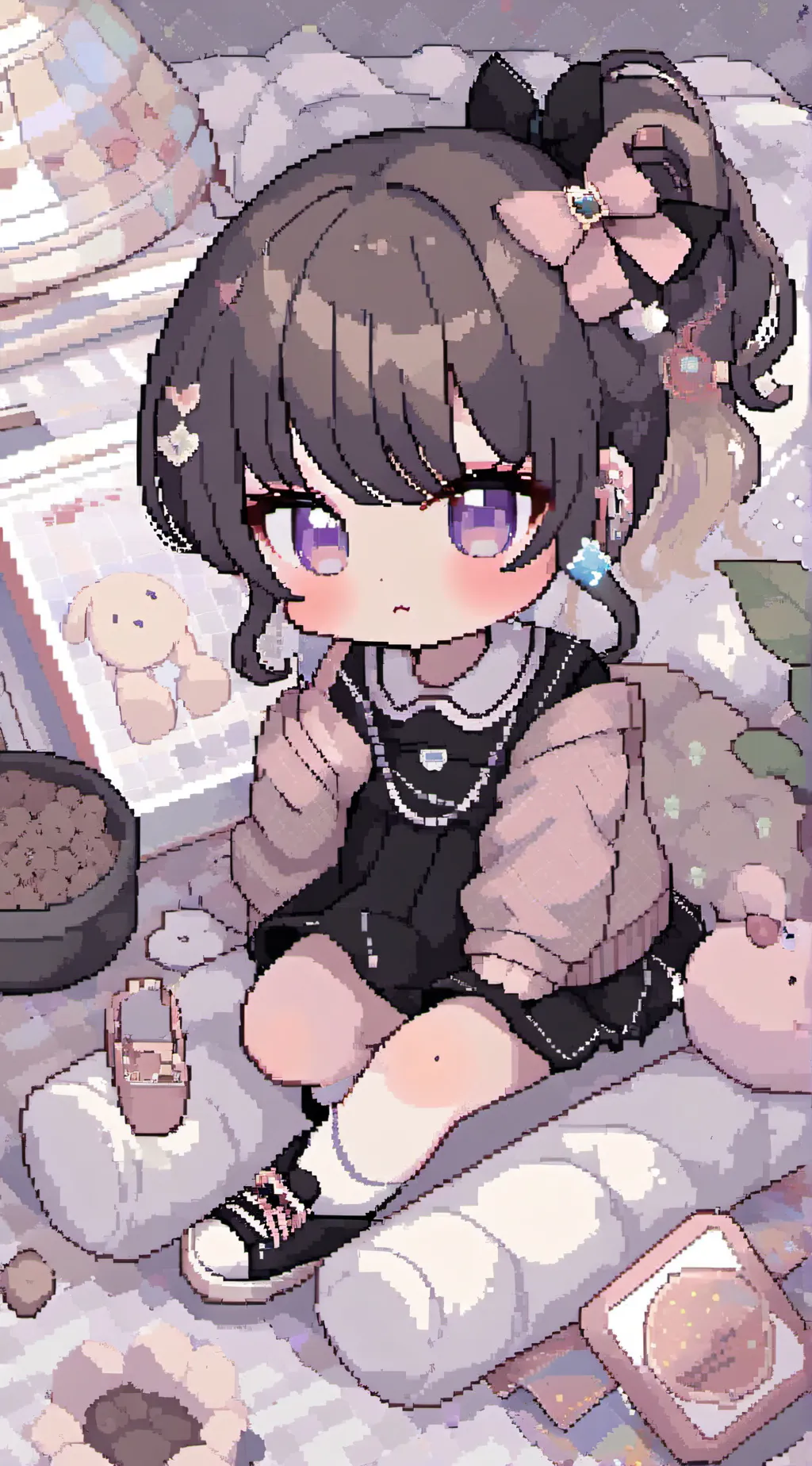 ai character: Stray kid - baby background