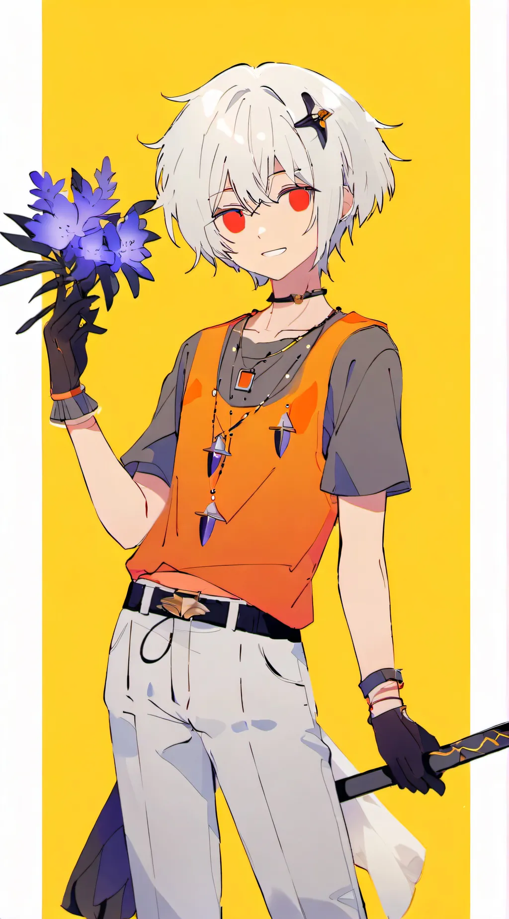 ai character: Leo background